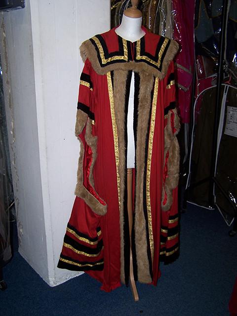 house of lords mayoral robe (HIRE ONLY)
