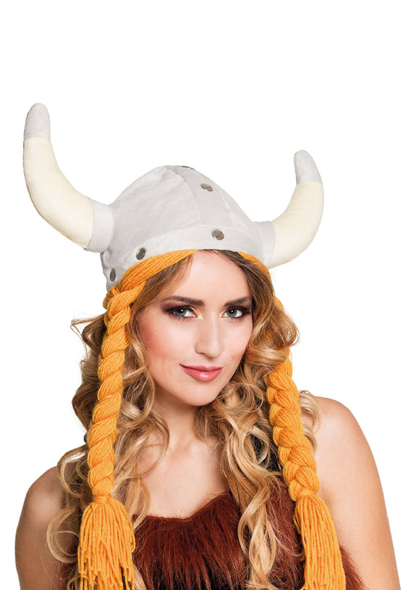 Viking Sigrid Hat with Hair