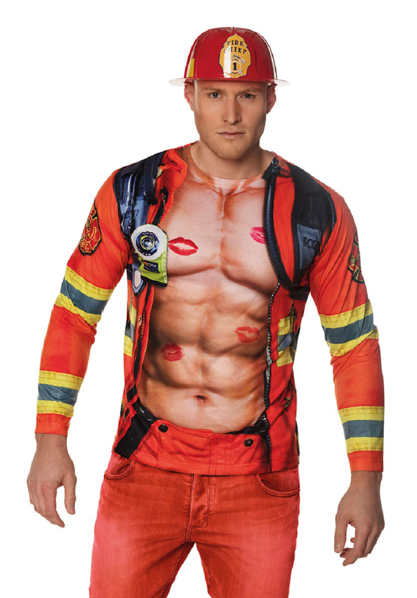 Firefighter Photorealistic Shirt