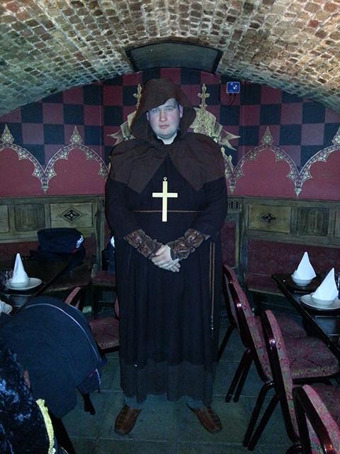 medieval monk costume (£40 HIRE ONLY)