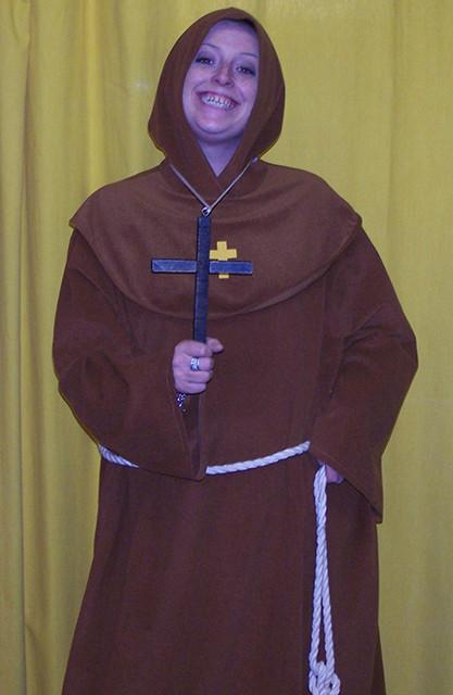 medieval monks robes (£40 HIRE ONLY)