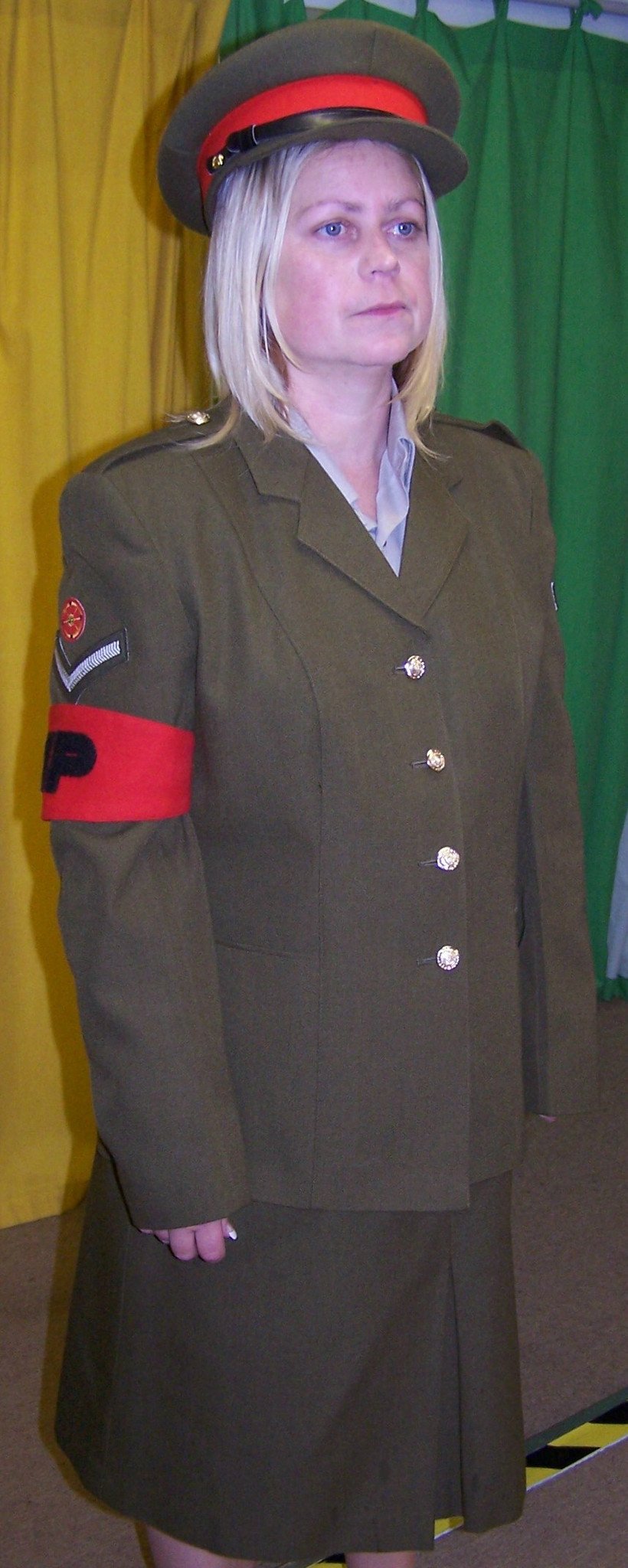 military police dress uniform (£60.00 HIRE ONLY)