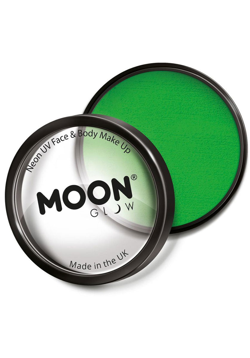 Moon Glow Pro Intense Neon UV Cake Pot, Green