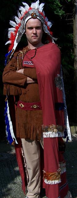 Native American Chief mans costume (HIRE ONLY)