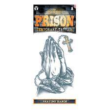 Tattoo Prison Praying Hands