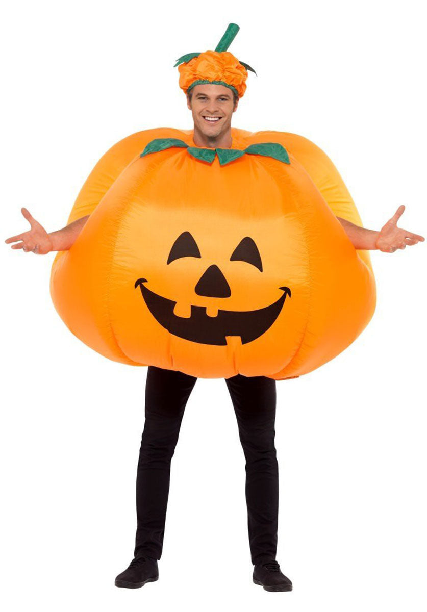 Pumpkin Inflatable Costume, Orange