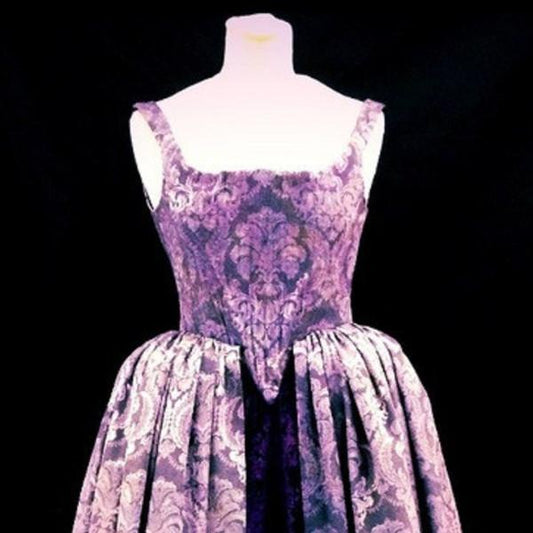 18th Century Dress in Purple (£70.00 HIRE ONLY)