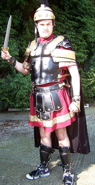 roman gladiator armour costume and helmet (HIRE ONLY)