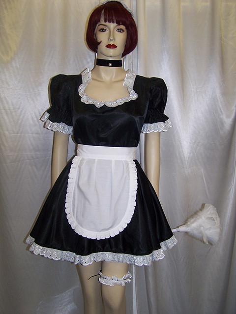 saucy french maid costume (£45 HIRE ONLY)