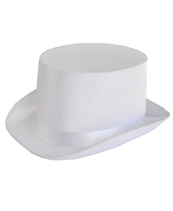 WHITE TOP HAT