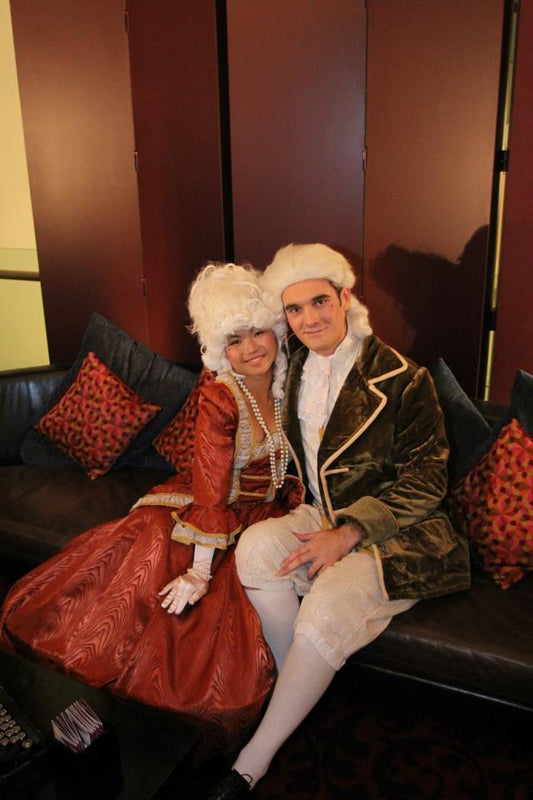 Male and Female Venice Carnival Costumes (£70.00 HIRE ONLY)