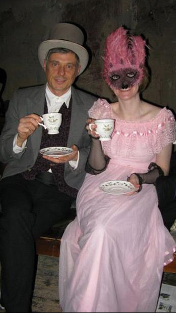 Victorian evening masked ball costumes (£40-£60 HIRE ONLY)