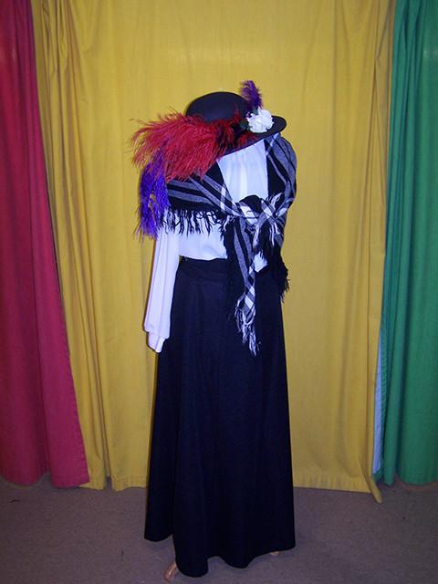 victorian ladies day wear costume (HIRE ONLY)