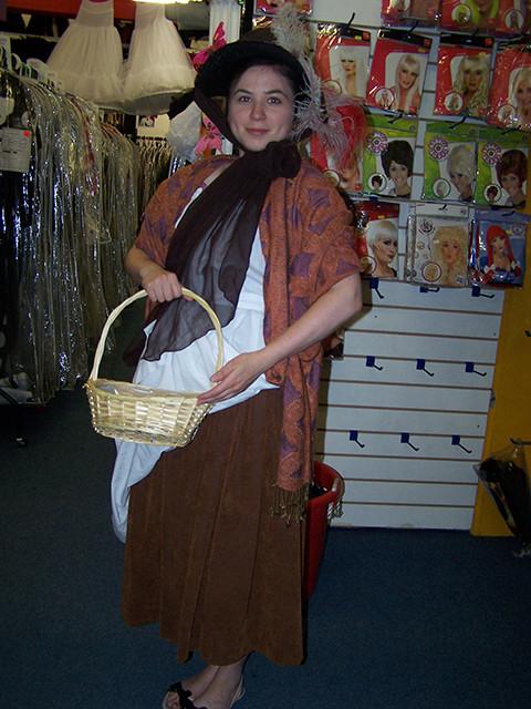victorian market girl costume (HIRE ONLY)