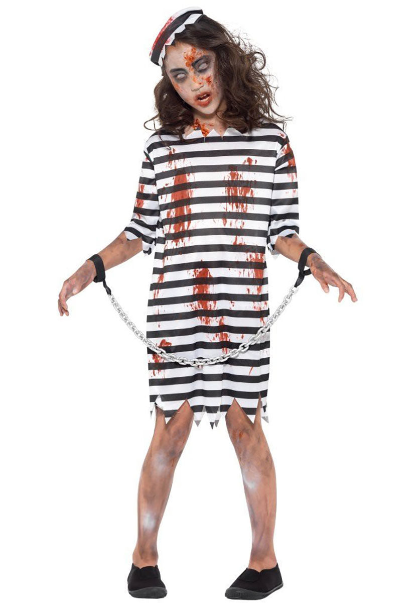 Zombie Convict Girl, Black & White